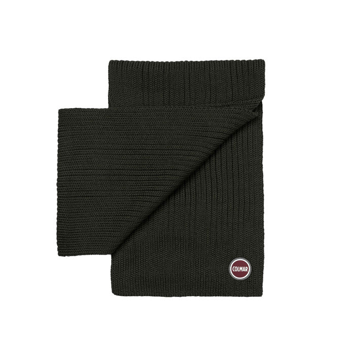 Wool Blend Scarf Man Bush