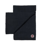 Wool Blend Scarf Man Navy Wool Blend Scarf Man Navy