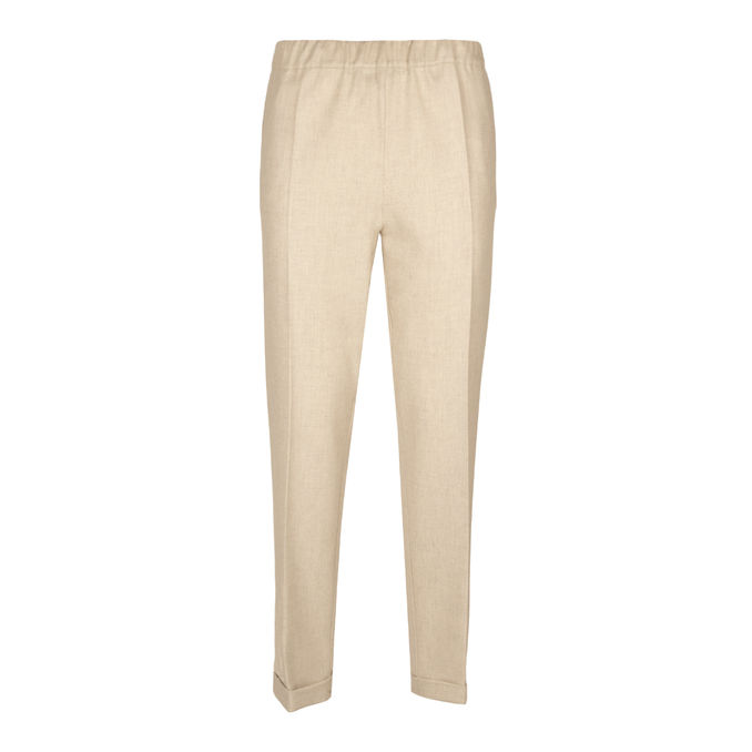 WOOL BLENDED TROUSERS Woman Calce