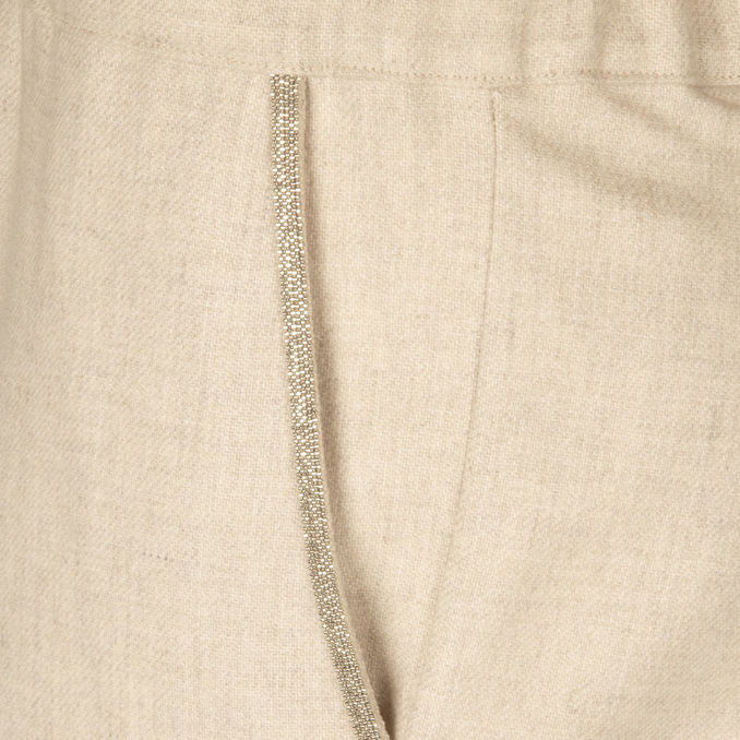 WOOL BLENDED TROUSERS Woman Calce