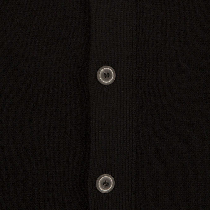WOOL CARDIGAN Man Black