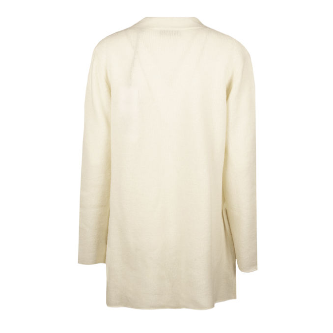 WOOL CARDIGAN Woman Cream