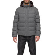 WOOL DOWN JACKET WITH HOOD WOOL DOWN JACKET WITH HOOD