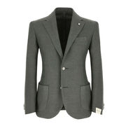 Wool JACKET JACK Man Sage green Wool JACKET JACK Man Sage green