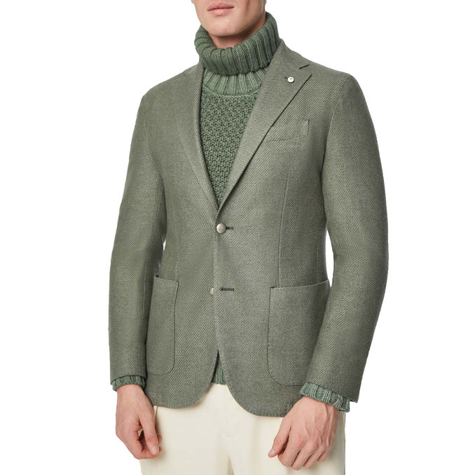 Wool JACKET JACK Man Sage green