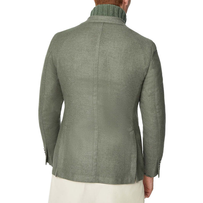 Wool JACKET JACK Man Sage green