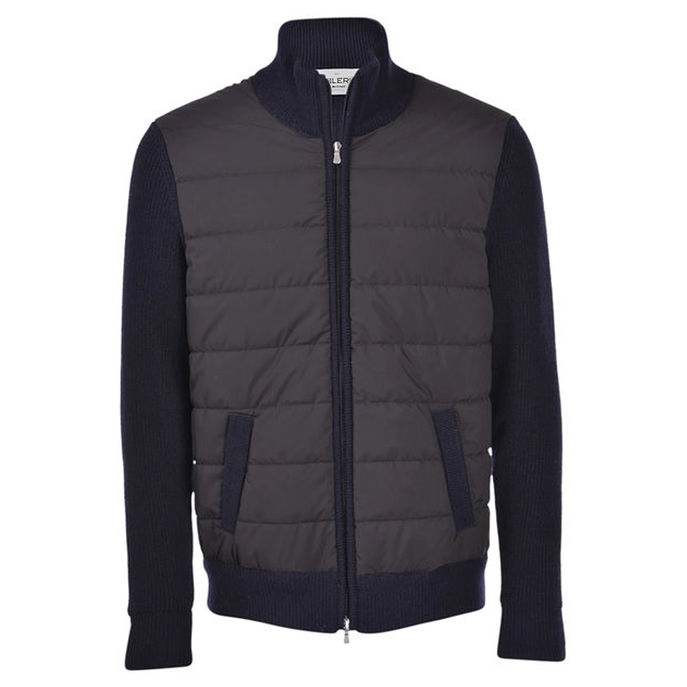 WOOL JACKET Man Blu Navy