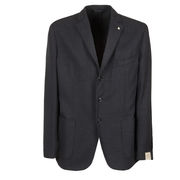 WOOL JACKET Man Blue  WOOL JACKET Man Blue