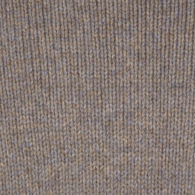 WOOL KNIT Man Green Beige Light Blue Melange