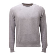 WOOL PULL Man Light Grey WOOL PULL Man Light Grey