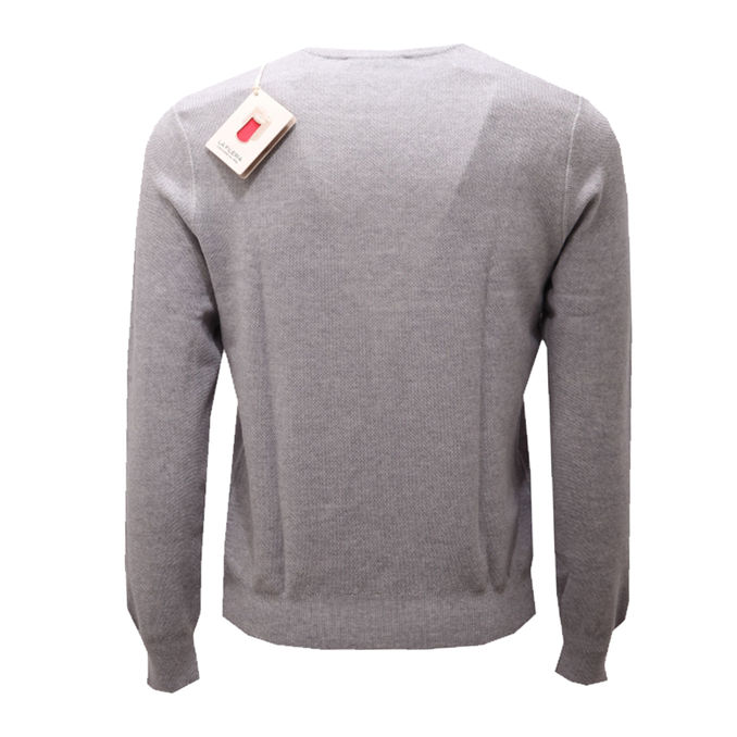 WOOL PULL Man Light Grey