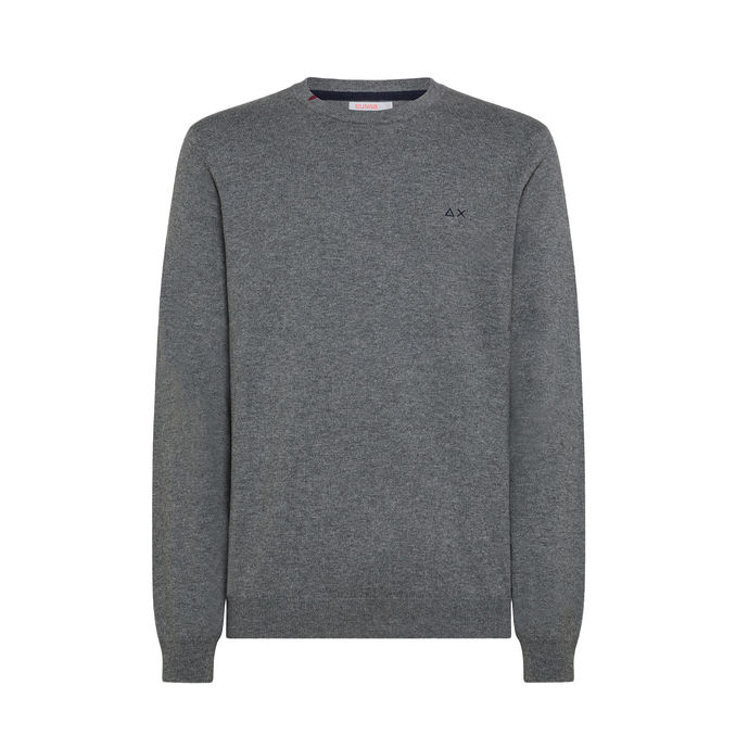 WOOL SWEATER Man Grey