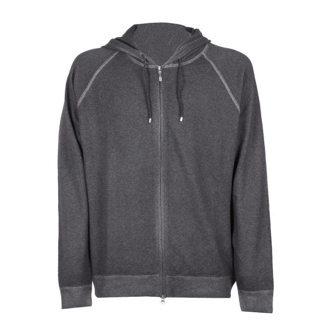 WOOL SWEATSIRT Man Grey Smoke 
