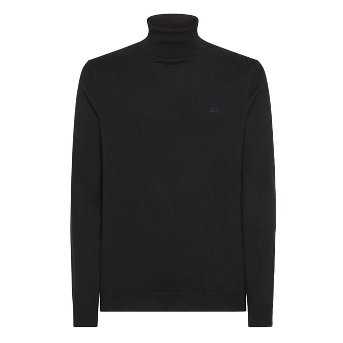 WOOL TURLENECK Man Black