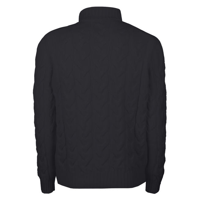 WOOL TURTLENECK Man Blue Navy