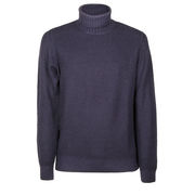 WOOL TURTLENECK Man Blue WOOL TURTLENECK Man Blue