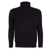 WOOL TURTLENECK Man Blue 