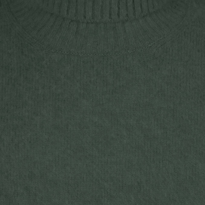 WOOL TURTLENECK Man Green