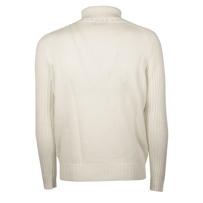 WOOL TURTLENECK Man White 