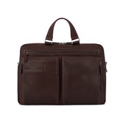 WORKBAG 2 HANDLES PC HOLDER 15.6" Unisex Dark Brown WORKBAG 2 HANDLES PC HOLDER 15.6" Unisex Dark Brown