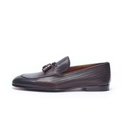 DOUCAL'S LOAFER WITH LEATHER TASSEL Man Brown | Mascheroni Store