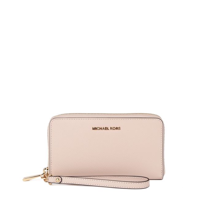 michael kors light pink wallet