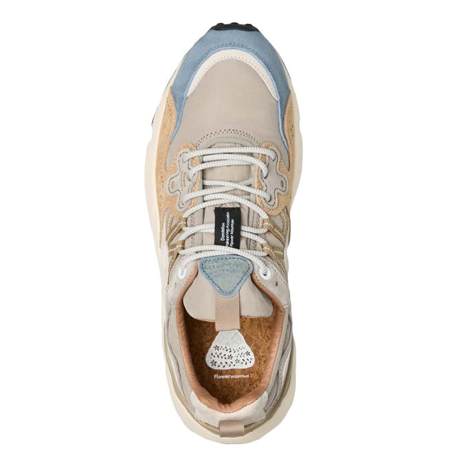 YAMANO 3 RIPSTOP SNEAKERS Men Dark Grey Beige