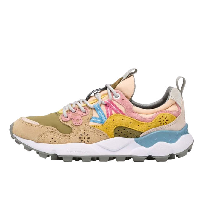 YAMANO 3 SNEAKERS IN SUEDE AND TECHNICAL FABRIC