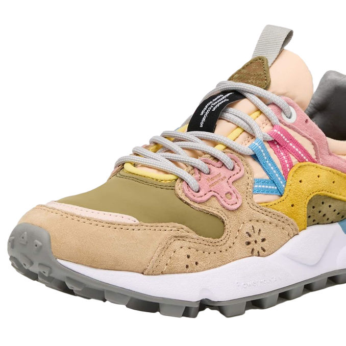 YAMANO 3 SNEAKERS IN SUEDE AND TECHNICAL FABRIC