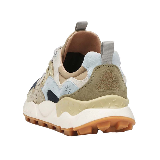 YAMANO 3 SNEAKERS Man Black Brown Army Green