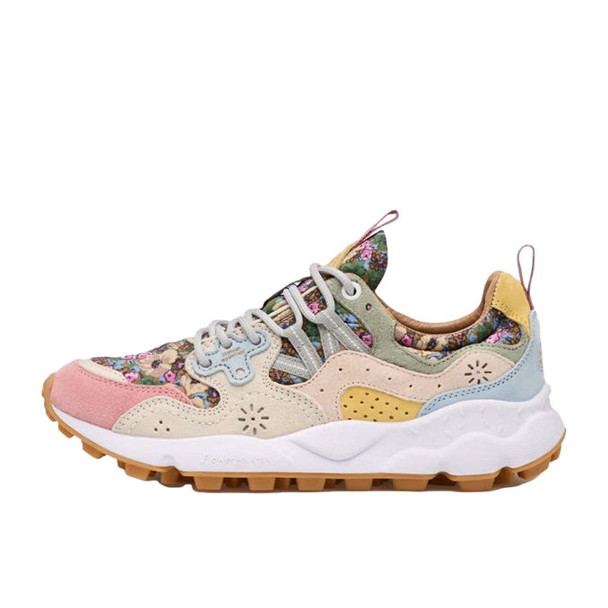 YAMANO 3 SNEAKERS WITH SPRING FLOWER PRINT