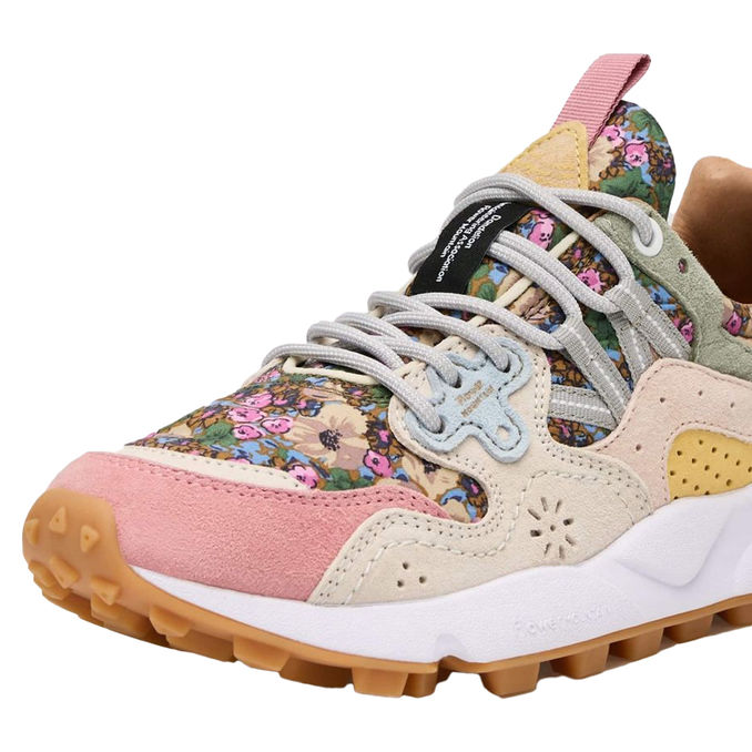 YAMANO 3 SNEAKERS WITH SPRING FLOWER PRINT