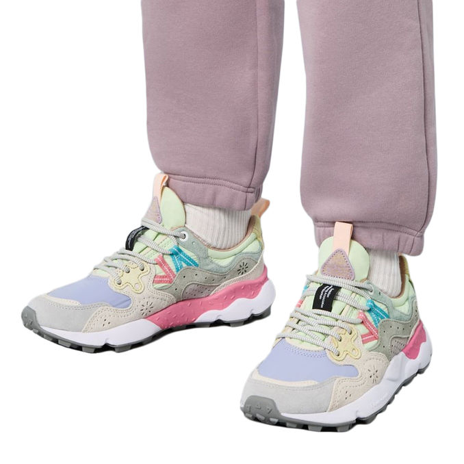 YAMANO 3 SNEAKERS Woman Light Grey Lilac