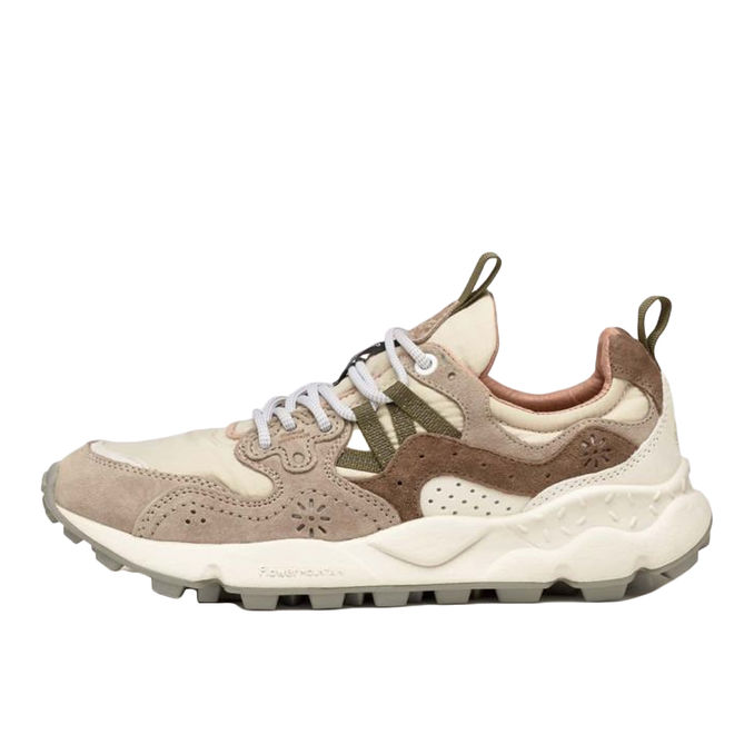 YAMANO 3 UNISEX off white and beige SNEAKERS