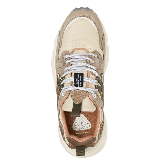 YAMANO 3 UNISEX off white and beige SNEAKERS