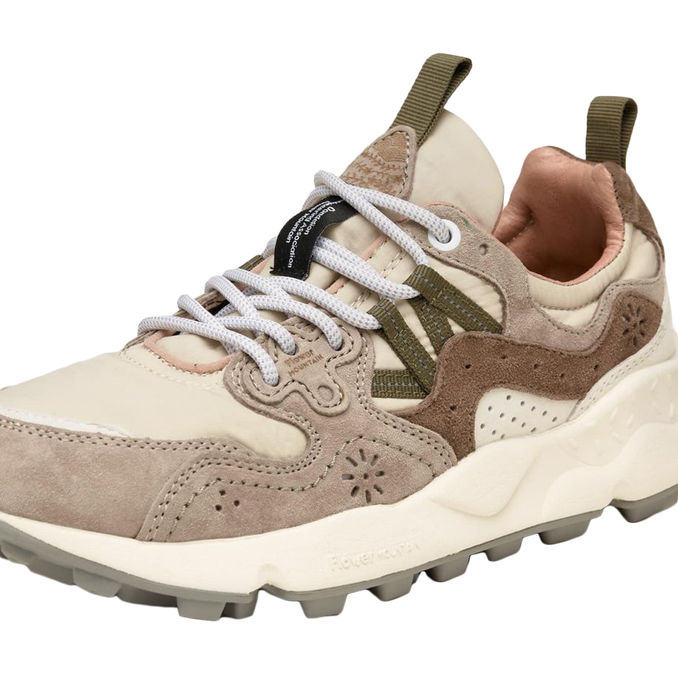 YAMANO 3 UNISEX off white and beige SNEAKERS