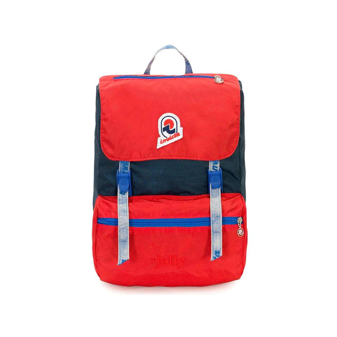 ZAINO JOLLY VINTAGE Unisex Rosso Blu