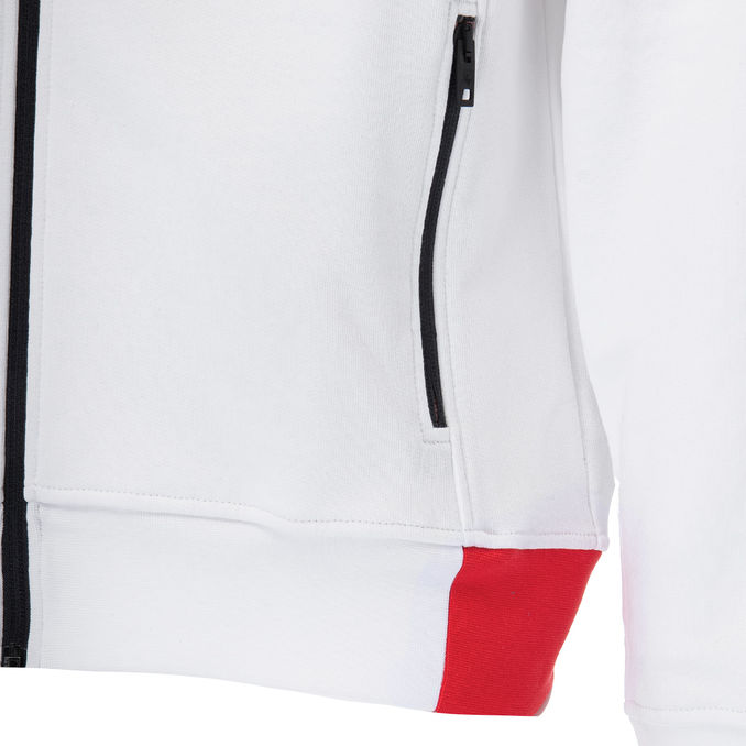 ZIP HOODIE Man White